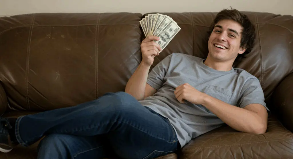 A happy student who used advanced budgeting